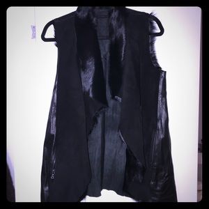 Alice + Olivia original sample shearling vest